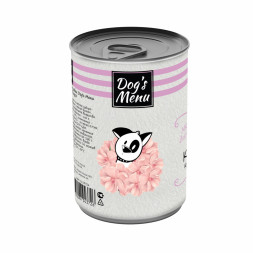 Dog`s Menu влажный корм для взрослых собак с кроликом кусочки в соусе в консервах - 340 г х 12 шт