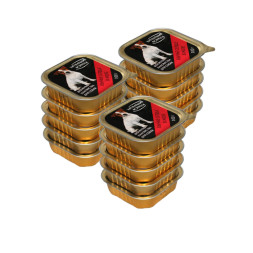 Натуральная формула влажный корм для собак бычье сердце в желе, в ламистерах - 100 г х 15 шт