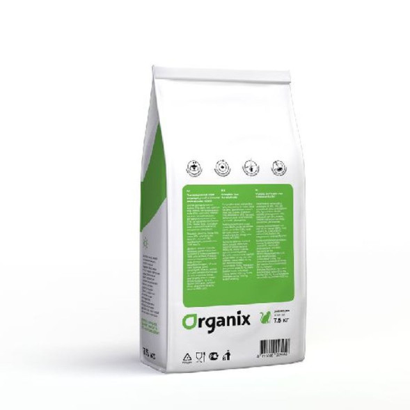 Organix сухой корм для кошек с курицей, уткой и лососем - 7,5 кг