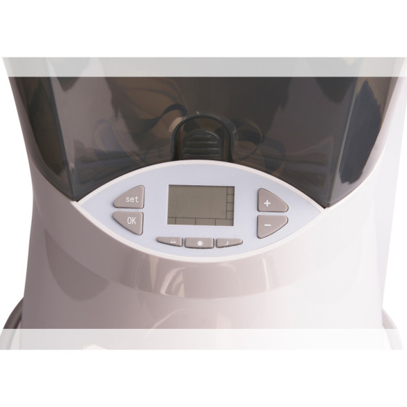 SuperDesign автокормушка, 2500 мл, бело-серый