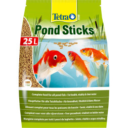 Tetra Pond Sticks корм для прудовых рыб в палочках 25 л