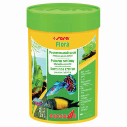 Sera Flora Корм для рыб растительный в хлопьях - 22 г