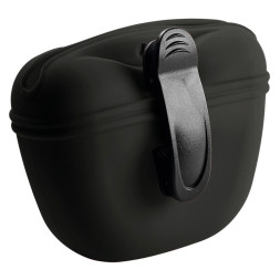 Hunter сумочка для лакомств силиконовая антрацит