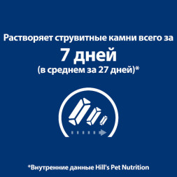 Hills Prescription Diet c/d диетический влажный корм для взрослых кошек для профилактики МКБ и струвитов с курицей, в паучах - 85 г х 12 шт