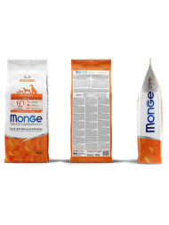 Monge Dog Speciality сухой корм для взрослых собак всех пород с уткой, рисом и картофелем - 12 кг