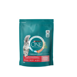 Purina One сухой корм для стерилизованных кошек с лососем и пшеницей - 200 г