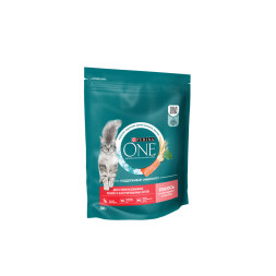 Purina One сухой корм для стерилизованных кошек с лососем и пшеницей - 200 г