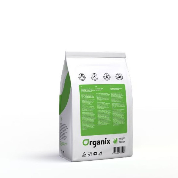 Organix сухой корм для кошек с курицей, уткой и лососем - 1,5 кг