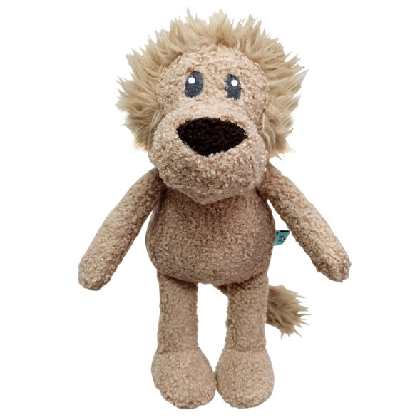 Tufflove игрушка для собак Лев, 30 см, бежевый