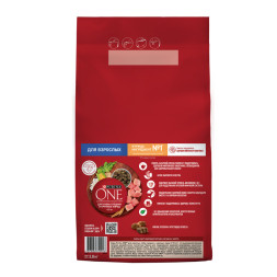 Purina ONE сухой корм для взрослых собак средних и крупных пород с высоким содержанием курицы и с рисом - 3,8 кг
