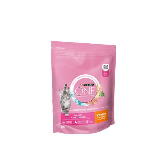 Purina One сухой корм для котят с курицей и цельными злаками - 200 г