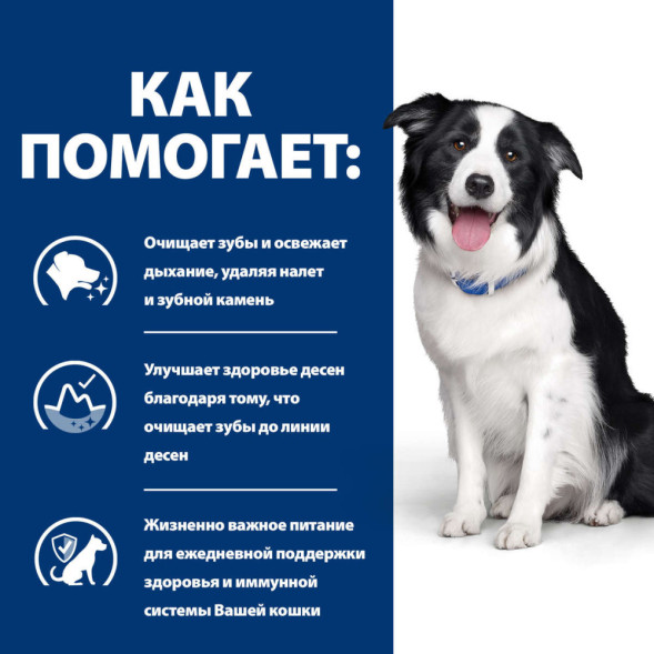 Hills Prescription Diet t/d диетический сухой корм для собак при заболеваниях полости рта, с курицей - 4 кг