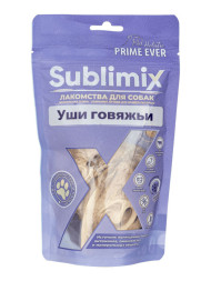 Prime Ever Sublimix Уши говяжьи лакомство для собак 50 г