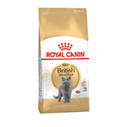 Royal Canin British Shorthair 34 для породы Британская короткошерстная старше 12 мес - 4кг