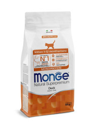 Monge Cat Speciality Line Monoprotein сухой корм для котят и беременных кошек с уткой - 400 г
