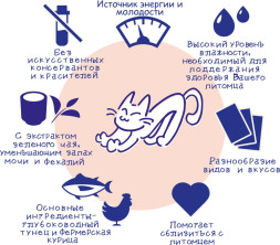 Inaba Ciao Churu лакомство-пюре для взрослых кошек с куриным филе и кальмаром - 14 г х 4 шт