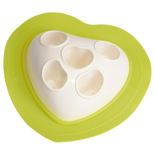 SuperDesign миска силиконовая для медленного поедания, светло-зеленая