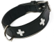 Hunter Swiss 70 ошейник для собак, 56-63,5 см, кожа, черный