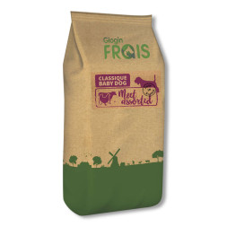 Cухой корм Frais Classique Baby Dog Meet Assorted для щенков всех пород мясное ассорти - 12 кг