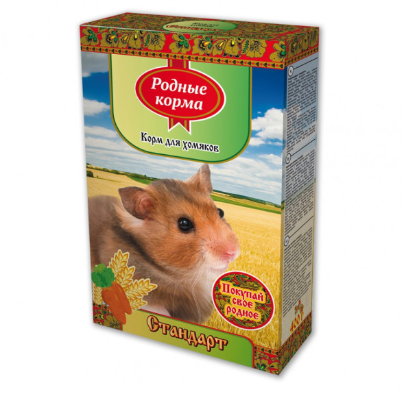 Родные Корма корм для хомяков стандарт - 400 г