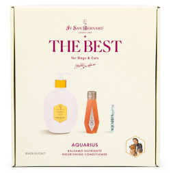 Iv San Bernard ISB The Best Line набор Aquarius кондиционер для восстановления и питания 500 мл, шампунь 120 мл + парфюм 2 мл в подарок