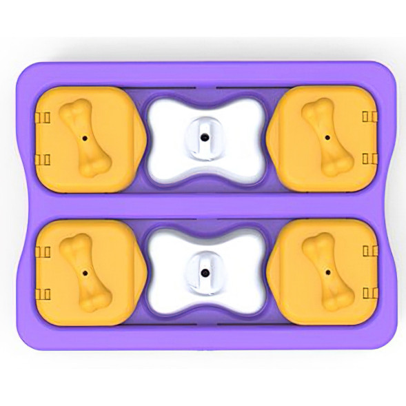 Nina Ottosson Brick Mini игра-головоломка для щенков и собак мелких пород, 2 уровень сложности (средний)