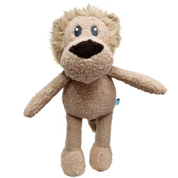 Tufflove игрушка для собак Лев, 20 см, бежевый