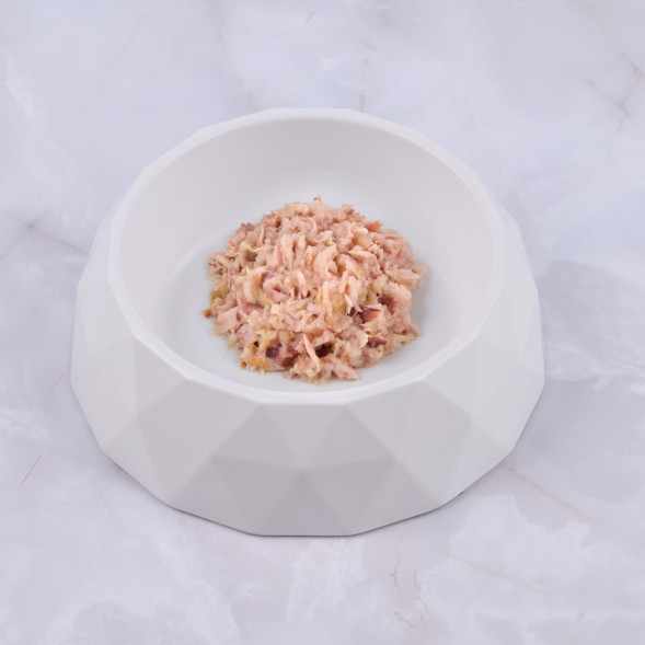 Monge Jelly Adult Cat влажный корм для взрослых кошек с желтоперым тунцом, в консервах - 80 г х 24 шт