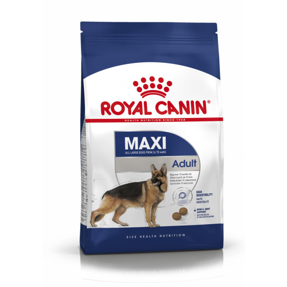 Royal Canin Maxi Adult сухой корм для взрослых собак крупных пород - 15 кг