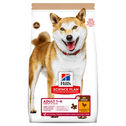 Hills Science Plan No Grain сухой беззерновой корм для собак средних пород с курицей и картофелем - 12 кг