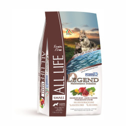 Forza10 Legend AII Life Small сухой корм для взрослых собак мелких пород с анчоусом и горохом - 2,25 кг