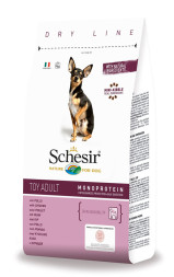 Schesir Dog Adult Toy сухой корм для взрослых собак миниатюрных пород с курицей - 2 кг