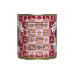 Ем без проблем влажный корм для собак с говядиной и овощами, в консервах - 750 г х 9 шт