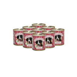 Ем без проблем влажный корм для собак с говядиной и овощами, в консервах - 750 г х 9 шт