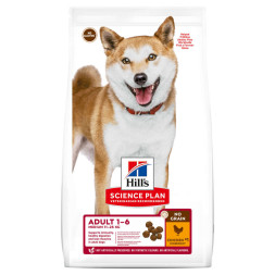 Hills Science Plan No Grain сухой беззерновой корм для собак средних пород с курицей и картофелем - 2,5 кг