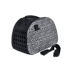 Ibiyaya складная сумка-переноска для кошек весом до 6 кг - дизайн сафари