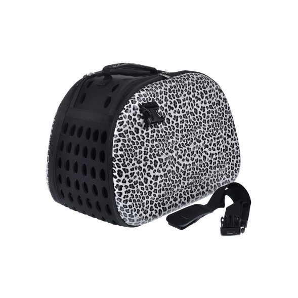 Ibiyaya складная сумка-переноска для кошек весом до 6 кг - дизайн сафари