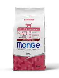 Monge Cat Speciality Line Monoprotein сухой корм для котят и беременных кошек с говядиной - 400 г