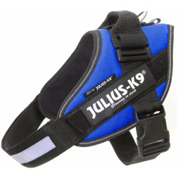Julius-K9 шлейка для собак IDC-Powerharness 1, 63-85 см/ 23-30 кг, синяя