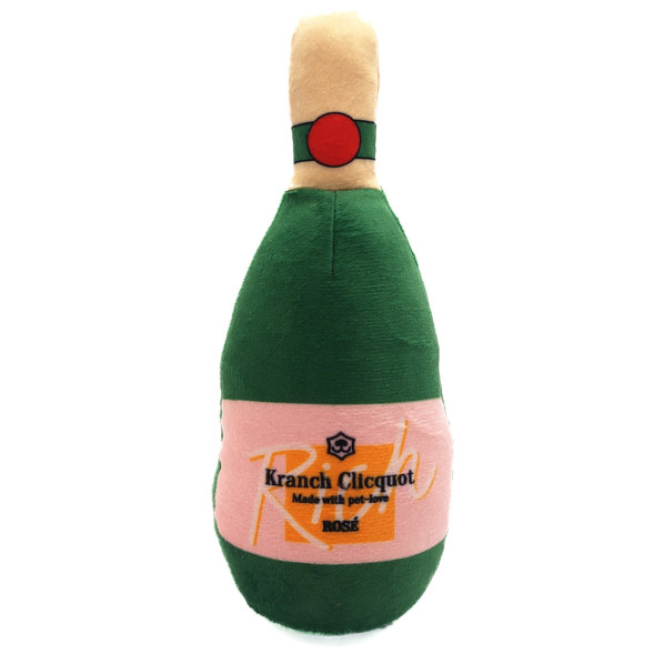 Mr.Kranch игрушка для собак Шампанское Kranch Clicqout с пищалкой