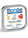 Monge Dog Monoprotein Fruits влажный корм для щенков всех пород с курицей и яблоком в ламистере 150 г (24 шт в уп)