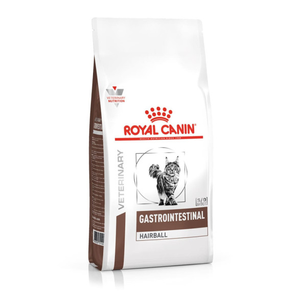 Royal Canin Gastrointestinal Hairball сухой диетическийкорм для взрослых кошек при нарушениях пищеварения, вызванного наличием волосяных комочков - 2 кг