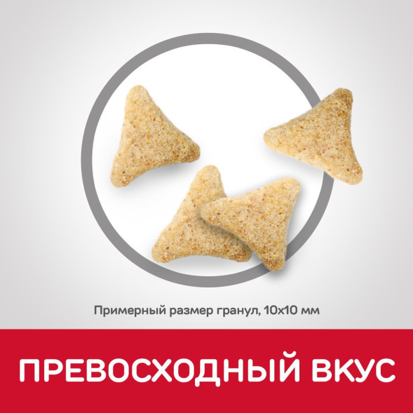 Сухой корм Hills Science Plan Hairball Indoor для выведения шерсти из желудка у домашних кошек, с курицей - 10 кг