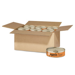 Organix консервы для щенков с мясным ассорти и перепелкой - 100 г x 24 шт