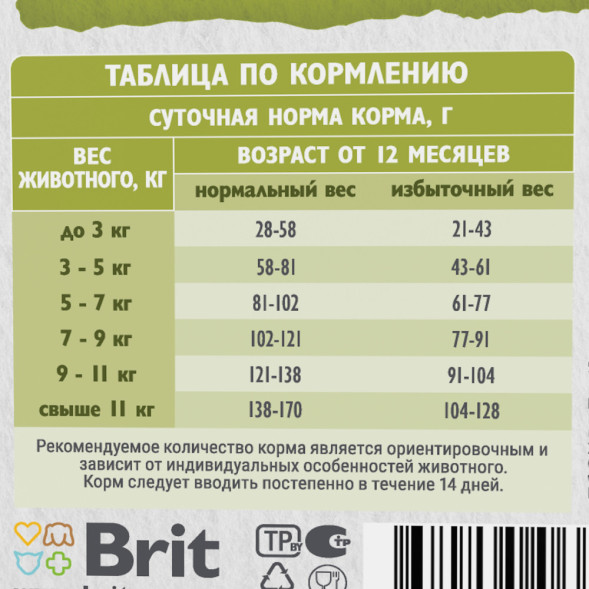 Brit Care Cat Indoor Stool Odour Reduction сухой корм для взрослых кошек домашнего содержания, с индейкой и лососем - 7 кг