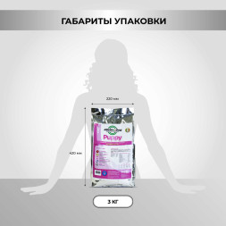 Necon Atletic Dog Puppy сухой корм для щенков и юниоров средних и крупных пород, а также беременных и кормящих собак, со свининой и рисом - 3 кг