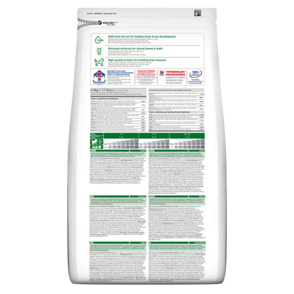 Hills Science Plan No Grain сухой беззерновой корм для щенков мелких и средних пород с курицей и картофелем - 2,5 кг