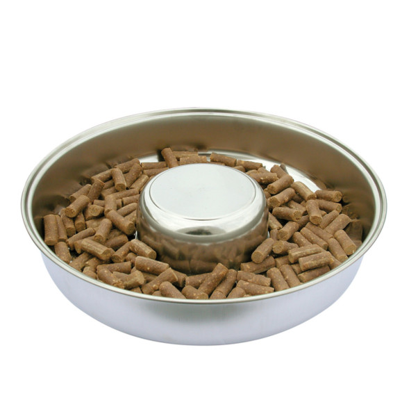 SHOW TECH миска металлическая для щенков, 37 см