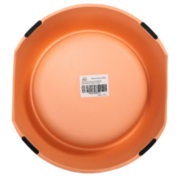 SuperDesign миска на меламиновой подставке Волна, 700 мл, розовая