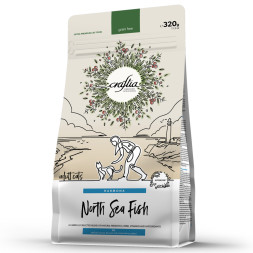 Craftia Harmona сухой корм для взрослых кошек с рыбой северного моря - 320 г